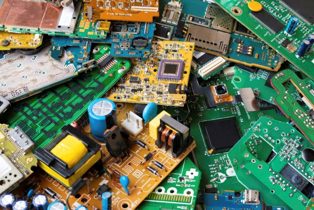 Pile of Different Types Of PCB